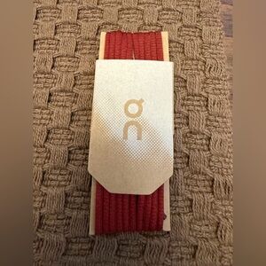 On Running Bold Red Shoelaces